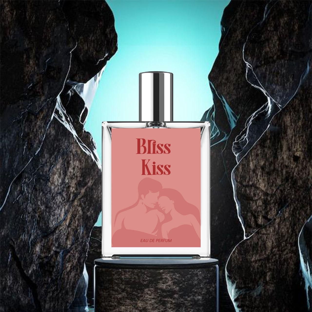 Briss Kiss Eau De Parfum ?Unisex Romantic Long Lasting Fragrance (Pack of 2)